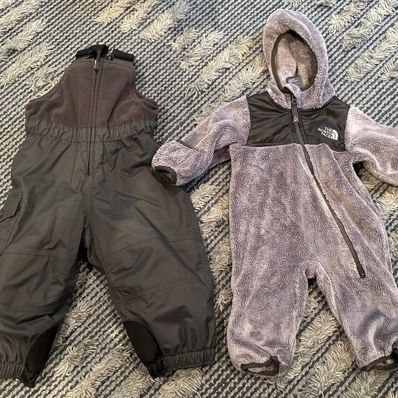 Northface Oso Bunting and REI snow bib - Picture 1 of 1